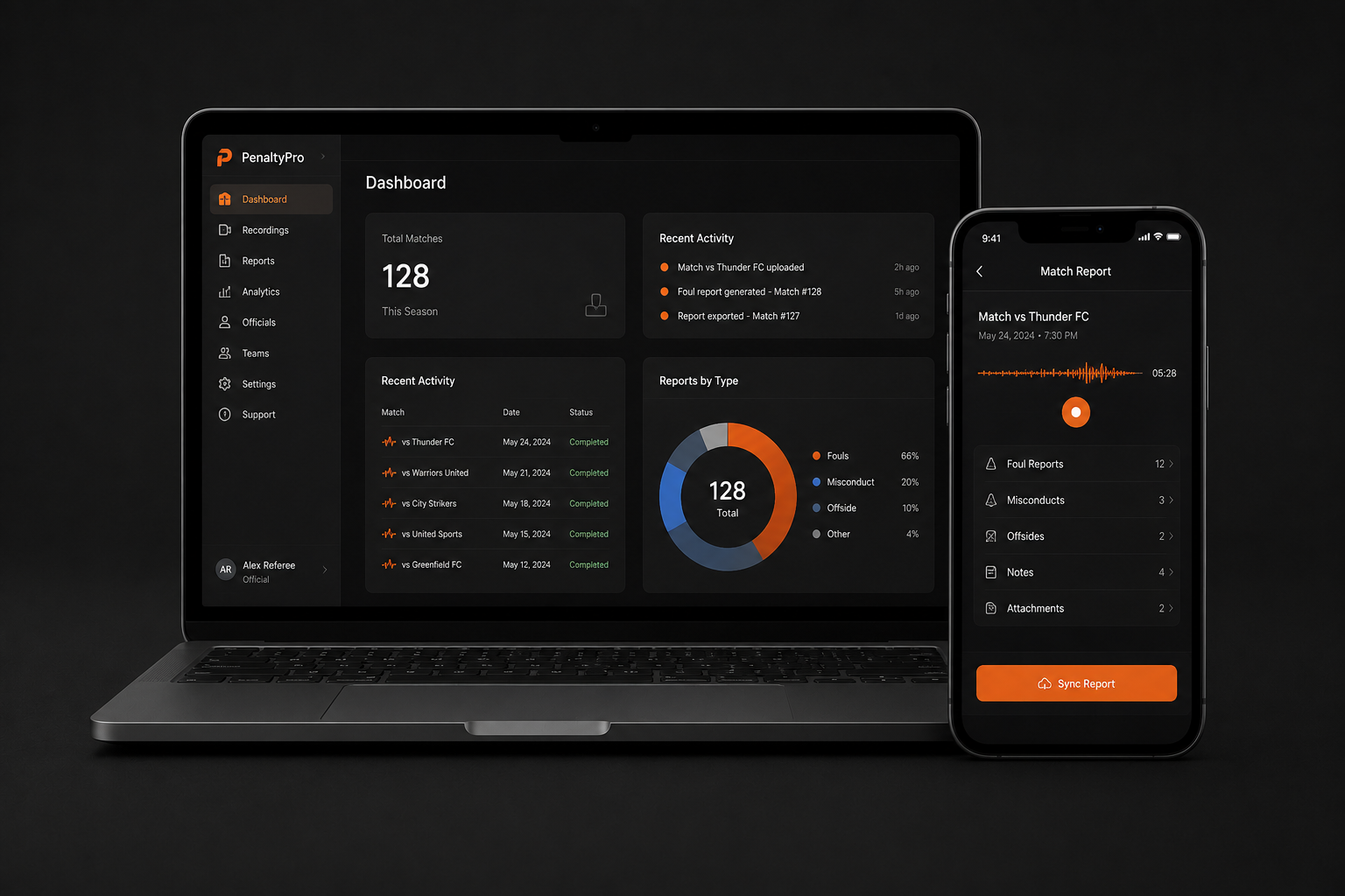 PenaltyPro Platform